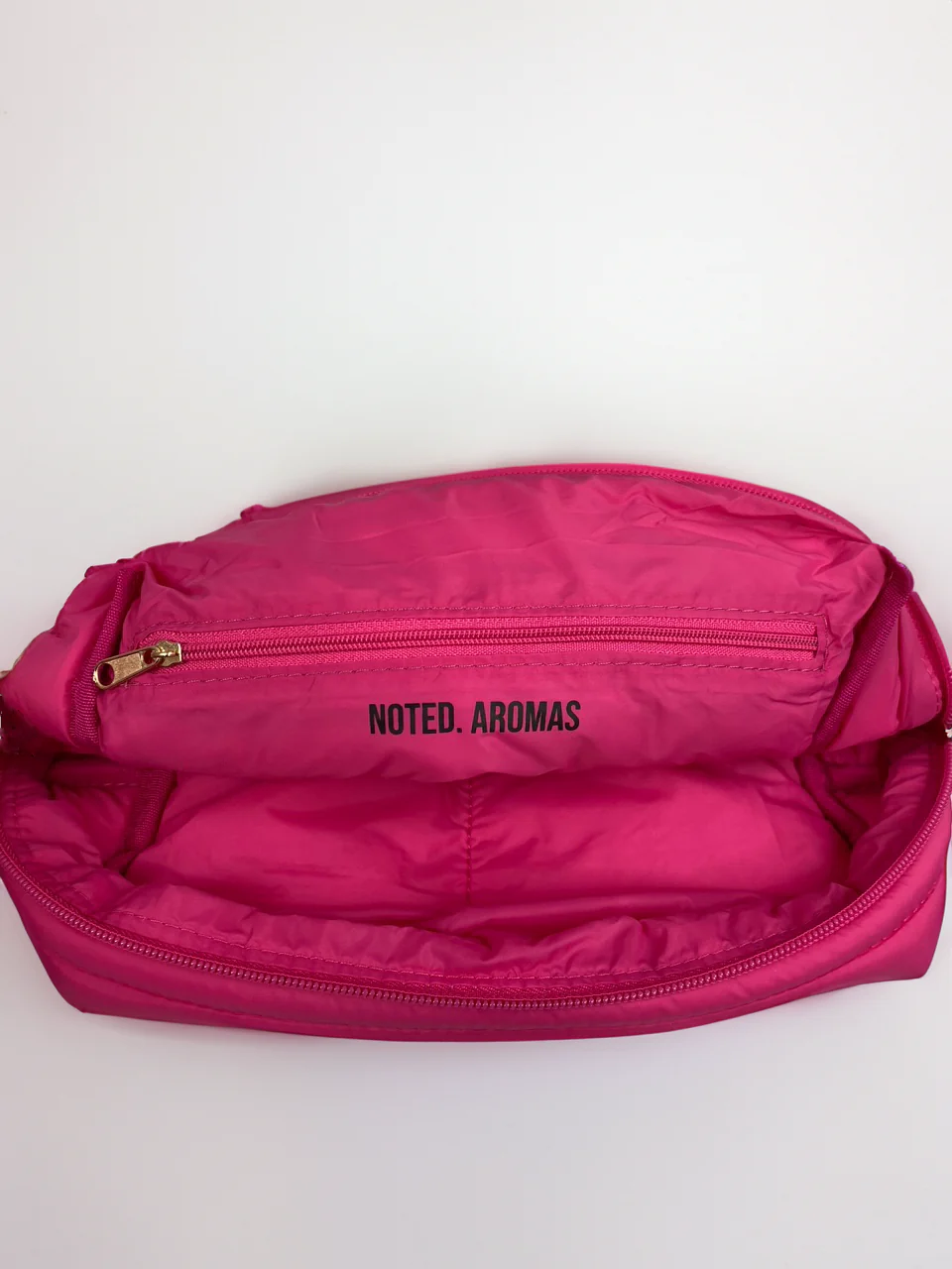 Pink Plush Cosmetic Bag - Image 3
